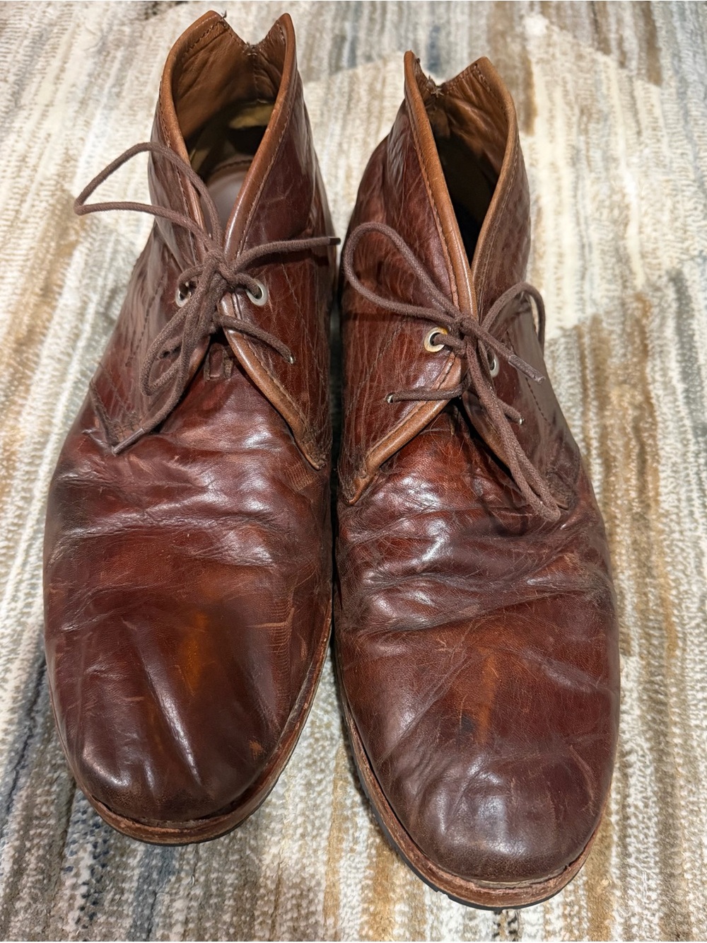Timberland Men's Brown Leather Chukka Boots